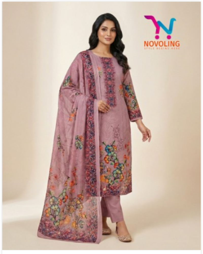 ফুল আড়ি ডিজিটাল প্রিন্ট-2 - Main view showing full design