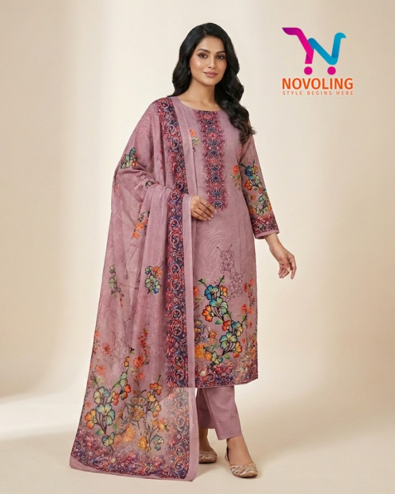 ফুল আড়ি ডিজিটাল প্রিন্ট-2 - Main view showing full design